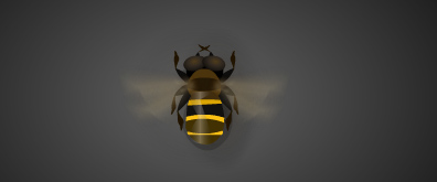 蜜蜂flash透明素材