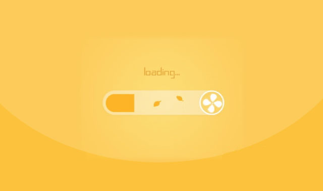 CSS3动画吹风机样式Loading进度条