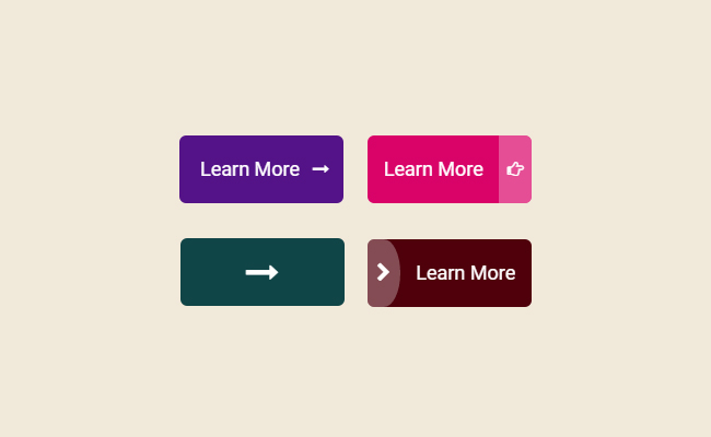 5组简洁漂亮的CSS3鼠标Hover按钮动画特效