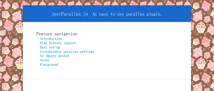 Parallax.js网页背景视差滚动代码