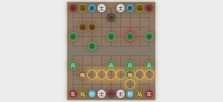 html5网页版中国象棋小游戏代码