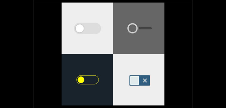 4款CSS3 SVG复选框开关按钮切换特效