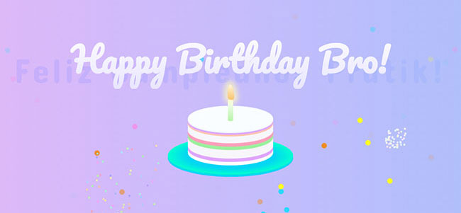 CSS3生日蛋糕蜡烛烟花动画场景特效