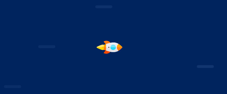 CSS3 SVG卡通火箭横向飞行动画特效