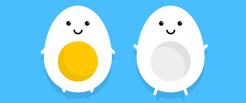 CSS3绘制可爱卡通鸡蛋动画特效