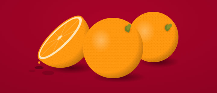CSS3绘制跳动的橙子动画特效