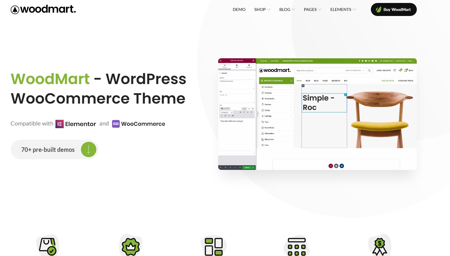 Woodmart最新版Wordpress主题已激活不限制网站
