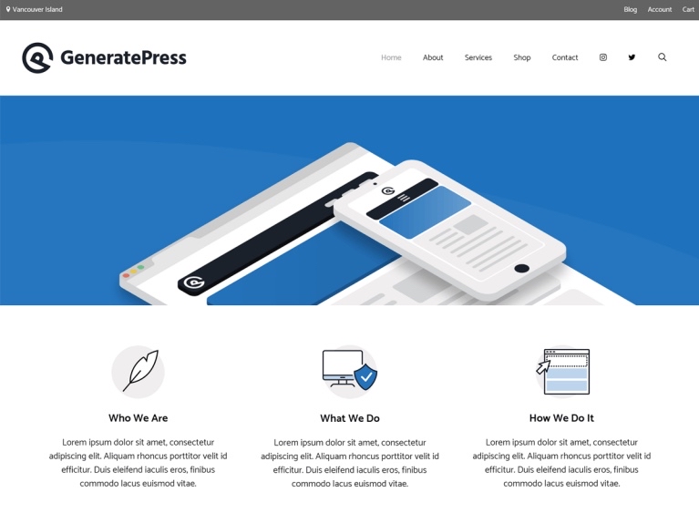 GeneratePress Premium最新版Wordpr
