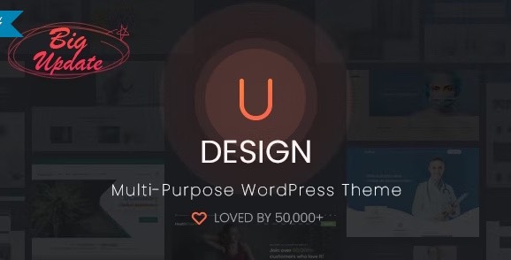 uDesign最新版WordPress主题已激活不限网站