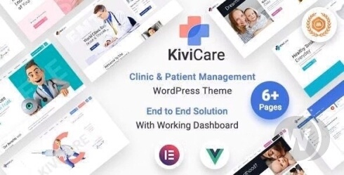 KiviCare v2.0 汉化版 WordPress医疗诊